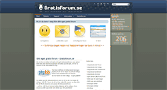 Desktop Screenshot of klattringivarna.gratisforum.se